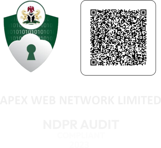 NDPR Compliance Certificate - Audit Reg No: NDPC/AUDIT/12844